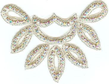 1110 Iron on Rhinestone Applique
